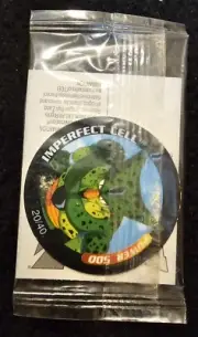 #20 DBZ 2000 Dragon Ball Z Series 1 Tazo IMPERFECT CELL Power 500 NEW SEALED