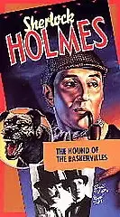 Sherlock Holmes The Hound of the Baskervilles 1939 VHS Basil Rathbone Sealed!