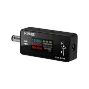 KWS-DC28 Current Voltage Tester 4-30V 12A Digital Ammeter 0.96-inch TFT Display High Precision Compatible with DC Device