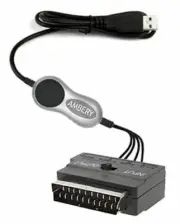 Advanced Scart RGB SV CVSB Video Audio To USB 2.0 Recorder Adapter With Software