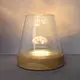 簡約香薰蠟燭杯創意水晶擴香石透明玻璃杯DIY水晶鹽燈底座
