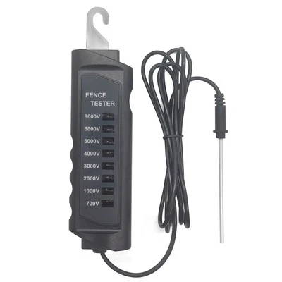 FT-891 Electric Fence Tester 700-8000V Electronic Fence Pulse Voltage4417