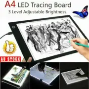 A4 LED Light Box Tracing Drawing Board Art Design Pad Copy Lightbox Day Light #T