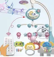 Musical Baby Crib Mobile with Lights Music Projection for Infants Remote Control