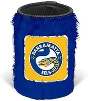 Parramatta Eels NRL Rugby League Fluffy Can Cooler Stubby Holder