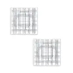 Nachtmann Square 8 Plates, Set of 2