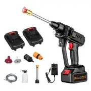Cordless Power Washer 60bar With 6 In 1 Sprayer High Power Washer Machine UK