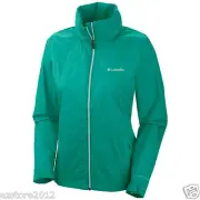 New $60 Columbia Womens Switchback II Jacket - Packable, Omni-Shield, Sea Turtle