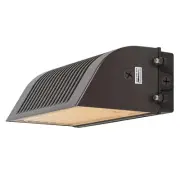 28W–70W Selectable LED Full Cut-Off Wall Pack Light with Photocell AC100-277V
