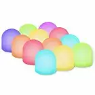 Novelty Place Color Changing Mini Nightlight Multicolor LED Mood Lighting 12 Pcs