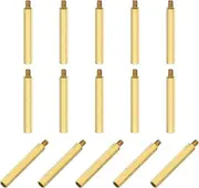sourcing map 15Pcs Male to Female Thread Spacer Screws, M5 x 50mm + 7mm Brass Hex Standoff Screws PCB Motherboard for Drone Quadcopter, Computer and Circuit Board