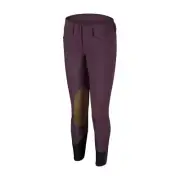 R.J. Classics Girls Avery Front Zip Breeches - Mulberry