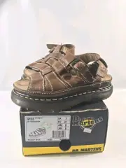 Vintage Air Wair Dr. Martens Fisherman Sandals Leather 9155 Light Brown Men's 8