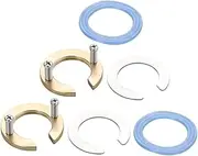 ANDRESLAD 2 Sets Nut Fixing Bracket Fastening Washer Circlip Kit for Kitchen Sink Accessories