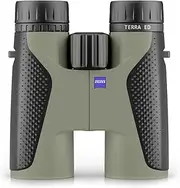 [ZEISS] Terra ED Binoculars 8x42 Waterproof, and Fast Focusing with Coated Glass for Optimal Clarity in All Weather Conditions for Bird Watching, Hunting, Sightseeing, Black-Green (Black-Green)