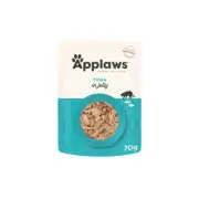 Applaws Natural Cat Food Tuna In Jelly Pouch 70g 16 Pack