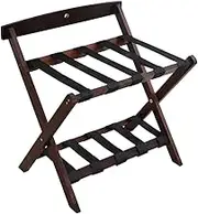Luggage Rack Suitcase Stand Guest Room Luggage Rack Folding Suitcase Stand Solid Wood Luggage Rack for Bedroom Hotel Luggage Shelf Luggage Stand