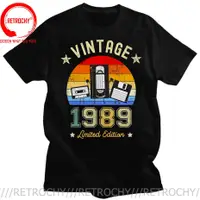 在飛比找蝦皮購物優惠-復古限量版 1989 年最佳卡式 T 恤 Original 