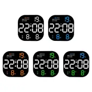 Digital Wall Clock Dimmer LED Desktop Alarm Clock for Home Teens Living Room