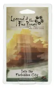 Legend of the Five Rings: The Card Game - Into the Forbidden City Dynasty Pack