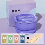 Digital Hair Removal Waxing Kit Hot Brazilian Wax Warmer Pot for Home Skin Salon