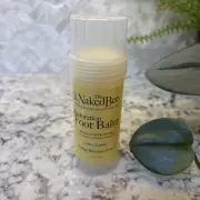The Naked Bee Restoration Foot Balm Orange Blossom Honey 2oz Moisturizer