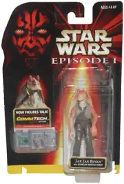 Star Wars ~ Jar Jar Binks ~ Episode I ~ CommTech Chip ~ 1998 SIOP
