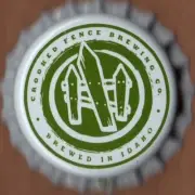 USA Plastic Lined Beer Crown Bottle Cap: Crooked Fence Brewing