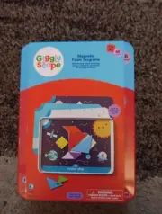 Giggle Scape Magnetic Foam Tangrams - 48 Problem Solving Challenges 4+yr NEW