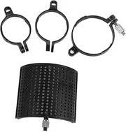 Hoement 1pc U-shaped Microphone Cover Windproof Shield Isolation Filter for Recording Streaming Podcasting Protects against Saliva and Wind Interference