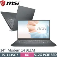 在飛比找蝦皮購物優惠-可刷卡分期➠微星 msi Modern 14 B11M-03