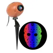 Friday the 13th Jason Voorhees Short Circuit LED Projector Silhouette Halloween