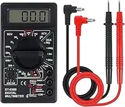 QCCAN DT830B Digital Multimeter, Digital Multimeter Tester 2000 Counts with DC AC Voltmeter and Ohm Volt Amp Meter; Measures Voltage, Current, Resistance, Continuity and Diode