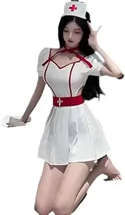 [generic] Teacher Roleplay Lace Role costume Cop Attendant Fancy Maid Gothic Leotard anime Lingerie Dress Sailor