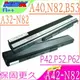 ASUS A32-N82 A42-N82 電池(保固最久/8芯)-華碩 A40，N82，B33，B53，P62，P82，P42，P52，N82JG，N82JQ，N82JV，B53F，B53J，B53JB，B53JC，B53JE，B53JF，B53JR，B53S，B53V，B53VC，PRO B53E，A32-N82，A42-N82，A31-B53，A32-B53，A41-B53，A42-B53，70-NXM1B2200Z，90-NYX1B1000Y