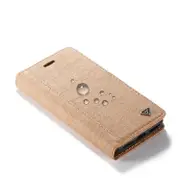 For Iphone 8 Kraft Paper Tpu + Pc Horizontal Flip Protective Case With Holder and Card Slots and Wallet