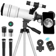 Telescope for Adults & Kids, 70mm Aperture Astronomical Refractor Telescopes ...