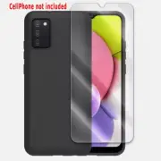 Screen Protector+Soft Slim TPU Case for U.S. Cellular Samsung Galaxy A03s A037U