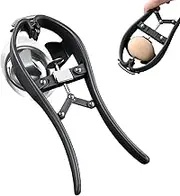 Soft Boiled Egg Opener, Multifunctional Eggshell Cutter Raw Egg Separator, Stainless Steel Triangular Design Separation Tool, Kitchen Gadget, 8.62 x 3.94 inches
