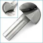 32mm Tungsten Carbide Round Nose CNC Cutter Cutting Router Bit 1/2" Shank Tool