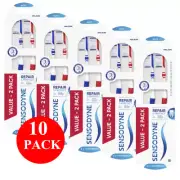Sensodyne Repair & Protect Toothbrush For Sensitive Teeth 10 Pack