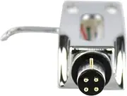 AsrMyjcx Turntable Headshell Aluminum Alloy Universal Phono Headshell for Player Phonograph Player, Silver