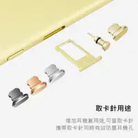 在飛比找松果購物優惠-鋁合金 防塵塞 iphone micro usb type 