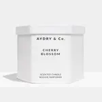 美國 AYDRY & CO. 日本櫻花 CHERRY BLOSSOM 簡約白色六角錫罐 7.5OZ / 212G 香氛蠟燭