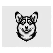 2 x 'Pembroke Welsh Corgi' Lens Cleaning Cloths (LC00028773)