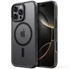 Tough On Matte Black Case with MagSafe For iPhone 16e 16 15 14 13 Pro Max Plus