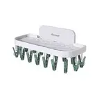 Socks Rack Windproof Wall Mounted Socks Underwear Clothes Dryer Bright Color