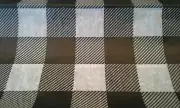 Tissuewrap paper black & white buffalo plaid check 10 sheets 20" x 26" gift wrap