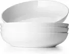 Set Of 4 Large Ceramic Bowls Serving Salad Soup 9.75"pasta 50 Ounces Plates
