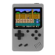 Portable Handheld Game Console with Gamepad 3 inch Full-color Screen Built-in 500 Retro Games dark gray